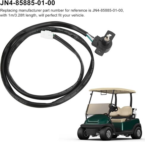 Club Car Throttle Sensor Assembly, Club Car 1m Throttle Position Sensor JN4858850100 Replacement for G14‑G16 Electric Club Car 1995 to 2002 Golf Cart Parts in Saudi Arabia