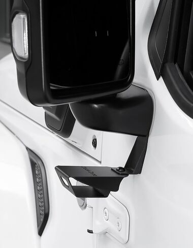 وسادة هبوط البطة لـ JL/JT، حامل البط المعدني QMPARTS للمرآة الجانبية JK، فتاحة الزجاجات، حامل مرآة منطقة البط متوافق مع Wrangler/Gladiator 2007-2023 in Kuwait