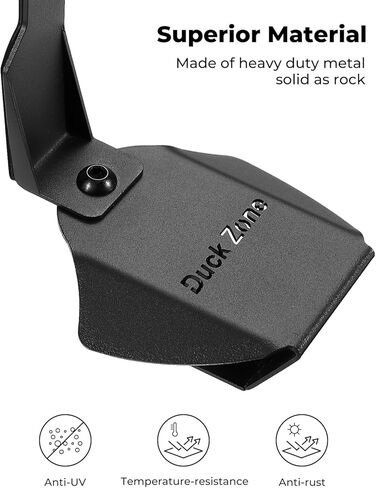 وسادة هبوط البطة لـ JL/JT، حامل البط المعدني QMPARTS للمرآة الجانبية JK، فتاحة الزجاجات، حامل مرآة منطقة البط متوافق مع Wrangler/Gladiator 2007-2023 in Kuwait