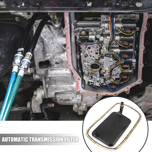 X AUTOHAUX ناقل حركة أوتوماتيكي فلتر الزيت مجموعات ربط السيراميك الارضي لسيارات BMW E46 E83 323i E36 E39 5L40E 5L50E 24117557070 24722100 in Kuwait