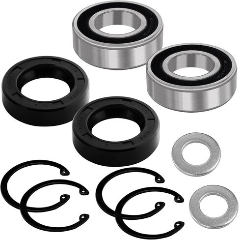 Golf Cart Rear Axle Shaft Bearing & Seal Kit for EZGO TXT RXV Marathon Medalist 1978-UP Electric Golf cart, OEM 611931 15112-G1 15112G1 70181-G01 70181G01 620343, 2 Pack in Saudi Arabia