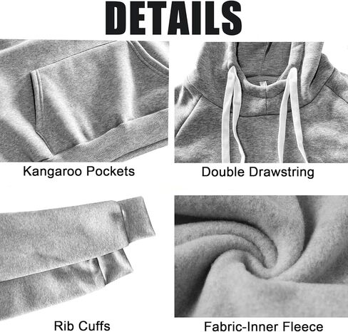 Women's Hoodie Sweatshirt Fleece Pullover Hooded Athletic Long Sleeve Sweat Shirt For Women Casual Hoodies Pockets in Kuwait