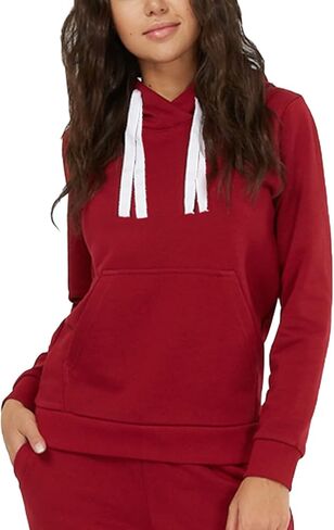 Women's Hoodie Sweatshirt Fleece Pullover Hooded Athletic Long Sleeve Sweat Shirt For Women Casual Hoodies Pockets in Saudi Arabia