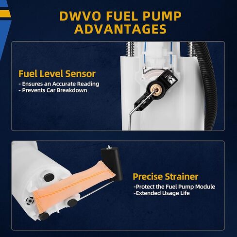 مضخة وقود DWVO متوافقة مع سيارة جيب رانجلر 1997-2002 2.5L 4.0L in Saudi Arabia