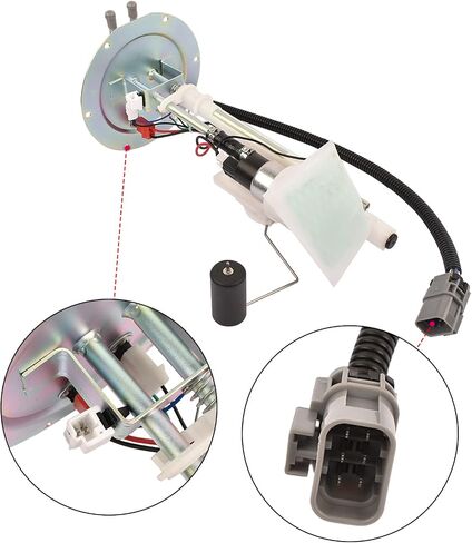 6Pin Fuel Pump Module Assembly Replacement for Nissan Tsuru 1997-2007 Pickup 1995-1997 17040-3B000 5502230 in Saudi Arabia