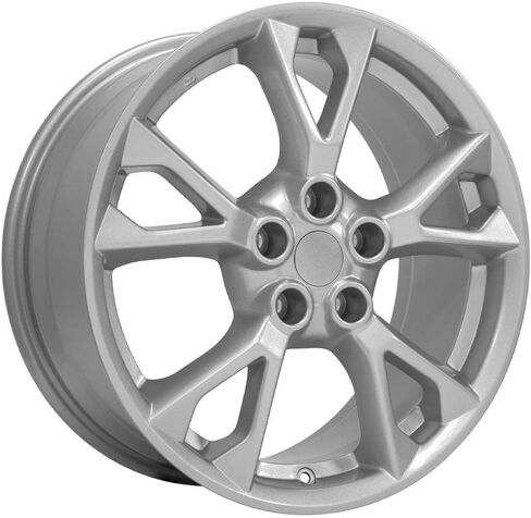 حافة OE Wheels LLC مقاس 18 بوصة تناسب عجلة ماكسيما NS21 18x8 عجلة فضية هولاندر 62582 in Kuwait