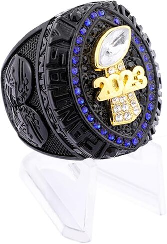 جائزة 2023 Fantasy Football Championship Trophy Ring Award Sport MVP الفائز بجائزة FFL League Champion Ring in Kuwait