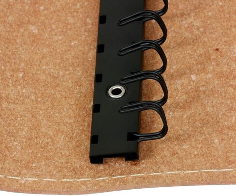 كتاب عرض متعدد الحلقات من الجلد البني مقاس 11 × 14 بوصة (عمودي) + 10 واقيات أوراق خالية من الأحماض الأرشيفية للمطبوعات والصور مقاس 11 × 14 بوصة in Kuwait