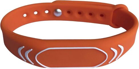 YARONGTECH MIFARE Classic 1K Wristband 13.56MHZ Black Silicone (Green-10pcs) in Saudi Arabia