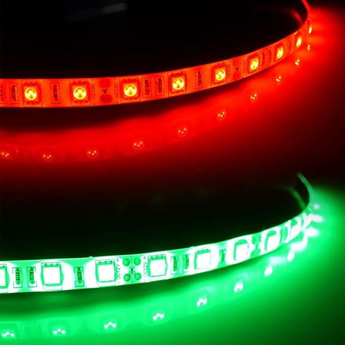 Navigation Boat Lights, LED Boat Bow Lights for Marine Pontoon Kayak Yacht, 12V Power Light Strip Kit - Red and Green in Kuwait
