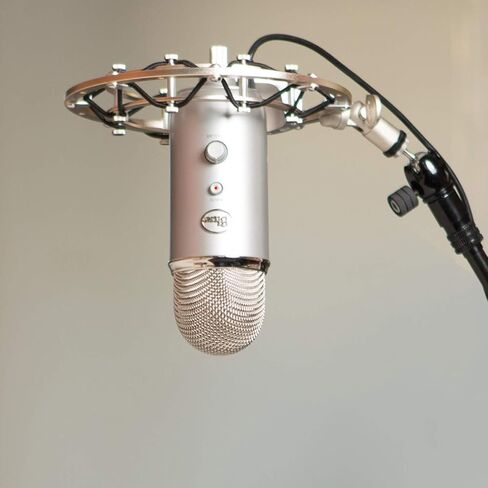 ميكروفون Logitech for Creators Blue Yeti USB للتسجيل والبث - أسود وأزرق مخضر (متجدد) in Saudi Arabia