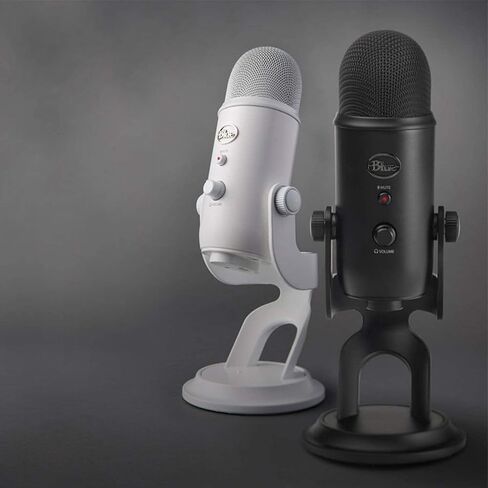 ميكروفون Logitech for Creators Blue Yeti USB للتسجيل والبث - أسود وأزرق مخضر (متجدد) in Saudi Arabia