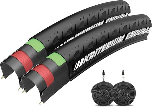 2-Pack 700x 23/25/28c Road Bike Folding Tires with 2-Pack Tubes in Saudi Arabia