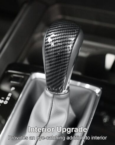 لـ 2023 2024 مازدا CX-50 ملحقات غطاء الكسوة الداخلية لمازدا 3 CX-30 2024 2020-2023 لمازدا CX50 2023 2024 غطاء مقبض ناقل الحركة للسيارة - ملحقات ألياف الكربون in Kuwait