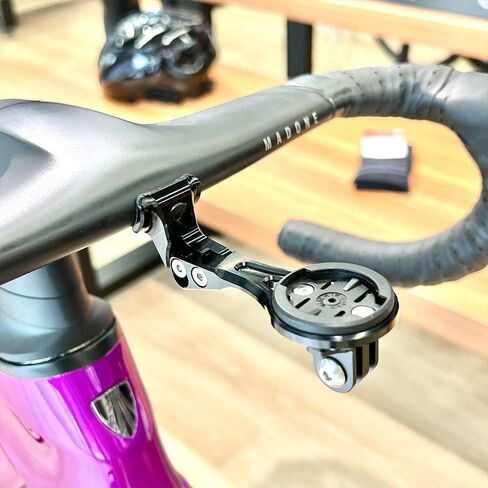 Out Front Combo Mount for Garmin Edge Wahoo Elemnt Combo Mount for Trek 2023 New Madone Gen 7 Madone SLR Integrated Handlebar Stem in Saudi Arabia