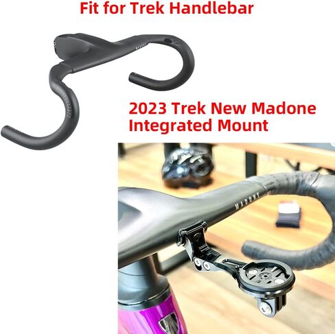 Out Front Combo Mount for Garmin Edge Wahoo Elemnt Combo Mount for Trek 2023 New Madone Gen 7 Madone SLR Integrated Handlebar Stem in Saudi Arabia