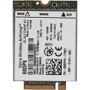 NGFF/M.2 Module Card EM8805 4G WWAN Card DW5570e 68DP9 3G-4G Network Card for Venue 8 11 pro