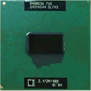CPU CPU PM 765 Notebook P M Processor 2.1GHz/2M PM 765 CPU PGA Original Support 855 Motherboard Chip