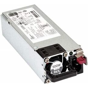 Hewlett Packard Enterprise HP 500W Flex Slot Platinum Hot Plug Low Halogen Power Supply Kit
