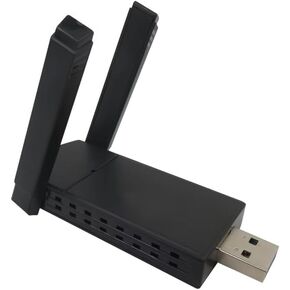 Wireless USB WiFi Adapter for PC, AC1300Mbps USB 3.0 Wireless WiFi Dongle 2.4G/5G Dual Band Network Adapter Wireless Adapter for Windows 11/10/8/7/XP Mac 10.7 to 10.15 Laptop Desktop Gaming