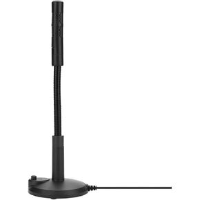 aqxreight USB Microphone for ComputerUSB Omnidirectional USB Microphone for Computer Desktop Plug Play Recording, Online Chatting C Rophone 360Stand PC