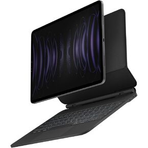 Uniq iPad 11" Case (Black) | Uniq VENNO Slim with Integrated Bluetooth Keyboard + Trackpad