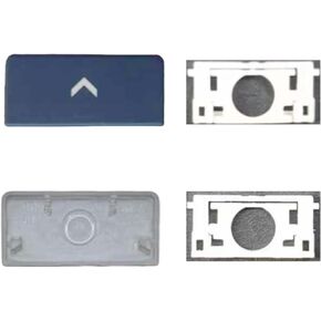 Replacement Up(Down) Arrow Keycap Keys and Hinges Compatible for Surface Laptop 3/4/5/6/7 13.5/15inch 1867 1868 1872 1873 1950 1951 1952 1953 2033 2036 Keyboard Key Cap (Dark Grey)
