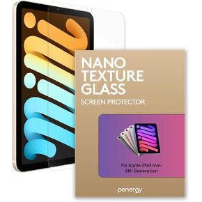 Nano Texture Glass Screen Protector | iPad mini 7(2024), ipad mini 6 (2021) | Authentic Paper-Like Feel, Anti-Glare, Scratch-Resistant – Optimized for Apple Pencil Drawing & Writing
