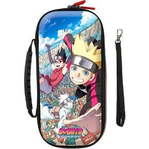 Boruto Naruto Next Generations Case and Storage Fly for Nintendo Switch - Team 7 Konoha, multicoloured, Fly - Team 7, multicoloured, Fly - Team 7