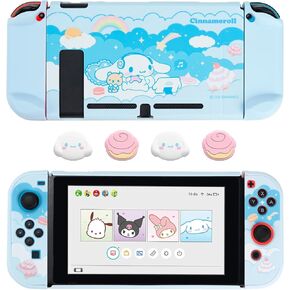تبديل أغطية قبضة الإبهام وحالة الحماية المتوافقة مع Nintendo Switch - DEG