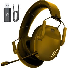 Gaming Headsets Wireless with Noise Canceling Microphone