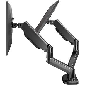 Dual-Screen Pneumatic arm Monitor Stand, Double-arm Computer Stand, Lifting Base, Screen Rotor, Load-Bearing 9 kg