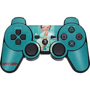 Skinit Decal Gaming Skin for PS3 Dual Shock Wireless Controller - Officially Licensed Betty Boop Betty Boop Bathing Design