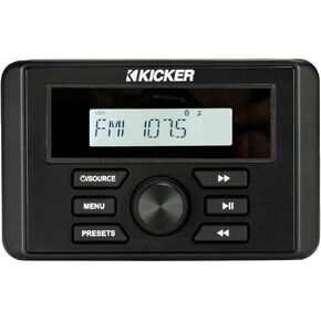 Kicker 46KMC3 Marine Gauge Media Receiver (Renewed)