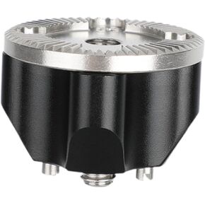 M6 Rosette Mount 3096 Easy to Use Thread Adapter Aluminum Alloy Gear Adapter