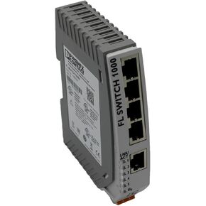 PHOENIX CONTACT 1085039, Industrial Ethernet Switch, 5 Ports, Unmanaged, FL 1005N Switch