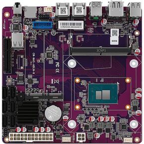 CWWK N100/I3-N305 Six-Bay NAS Monster Board/2 RJ45 Intel I226-V 2.5G/HDMI+DP 4K@60HZ/115X CHARIATR ITX TYPE TYPE (N100 ، FAN)