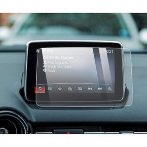 YEE PIN for 2025 Mazda CX-50 Screen Protector for Mazda CX-50 S/Turbo/Meridian 10.25-inch Touchscreen 2022 2023 2025, Tempered Glass Screen Protector for Mazda CX-50 2025 Accessories Nano Film 2 Pack