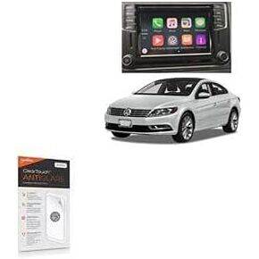 BoxWave Screen Protector Compatible with Volkswagen 2017 CC Display (6.3 in) - ClearTouch Anti-Glare (2-Pack), Anti-Fingerprint Matte Film Skin
