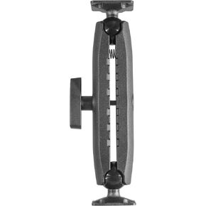 iBOLT 38mm / 1.5 inch Composite Rectangular AMPS Pattern to AMPS Pattern Drill Base Dual Ball Mount- Featuring a 6-inch Aluminum 38mm Bizmount Arm