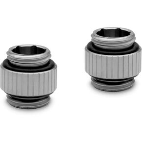 ekwb ek-Quantum Torque Micro Male to Male Extender Fitting ، 7mm ، Black ، 2 pack