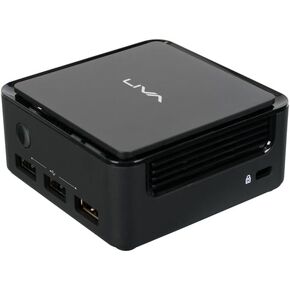 Liva Q3D NUC Mini Pc Desktop Barebones with Celeron N6000 Quad Core (up to 3.3 GHz), 4GB RAM, 128G Storage, Windows 11 Pro