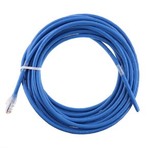 Belden CA31206025 Category-6A Ethernet Pig-Tail Cable, CAT6A, 10GX, CMR, Blue, 25-Feet