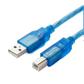 2m USB Printer Cable Square Port Type A to B USB 2.0 Cable 2 Meter 0.5m 3Meter Length Electrical Wire Wires for(1m)
