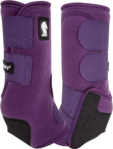 Classic Equine Legacy2 Hind Support Boots, White, Medium in Kuwait