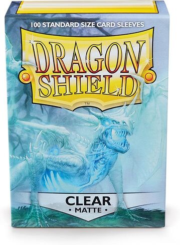 Dragon Shield Sleeves – Matte Aurora 100 CT – Card Sleeves - Smooth & Tough - Compatible with Pokémon, Magic The Gathering Cards & Digimon MTG TCG OCG & Hockey Cards in Saudi Arabia