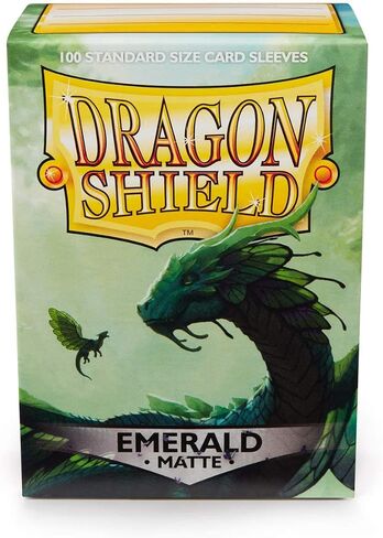 Dragon Shield Sleeves – Matte Aurora 100 CT – Card Sleeves - Smooth & Tough - Compatible with Pokémon, Magic The Gathering Cards & Digimon MTG TCG OCG & Hockey Cards in Saudi Arabia