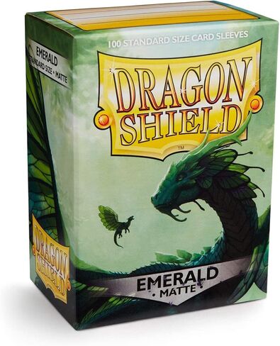 Dragon Shield Sleeves – Matte Aurora 100 CT – Card Sleeves - Smooth & Tough - Compatible with Pokémon, Magic The Gathering Cards & Digimon MTG TCG OCG & Hockey Cards in Saudi Arabia