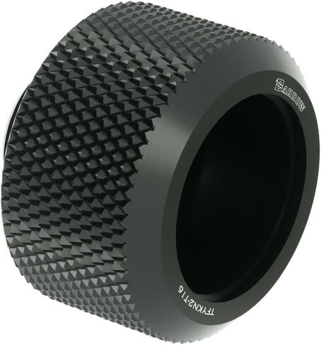 Barrow G1/4 "إلى 16 مم ضغط أنابيب صلبة تركيب الانزلاق ، مضاد للانزلاق ، 4 عبوات (أسود) in Kuwait