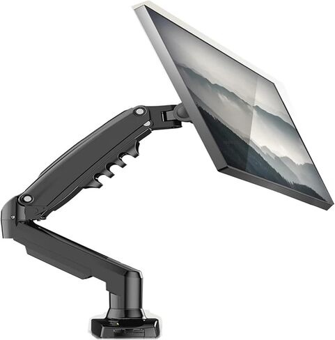 F80 Gas Spring 17-30 inch Desktop LED LCD Monitor Stand arm Load 2~9 kg(Black No USB) in Kuwait